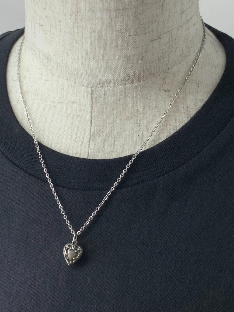 スウィートハートジュエリーWAVE 波 シルバー ヴィンテージネックレスNAVY