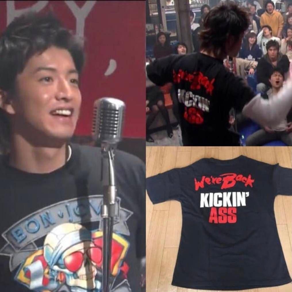 ☆Bon Jovi 1989 Tシャツ ボン・ジョヴィ☆プライド キムタク着 - メルカリ