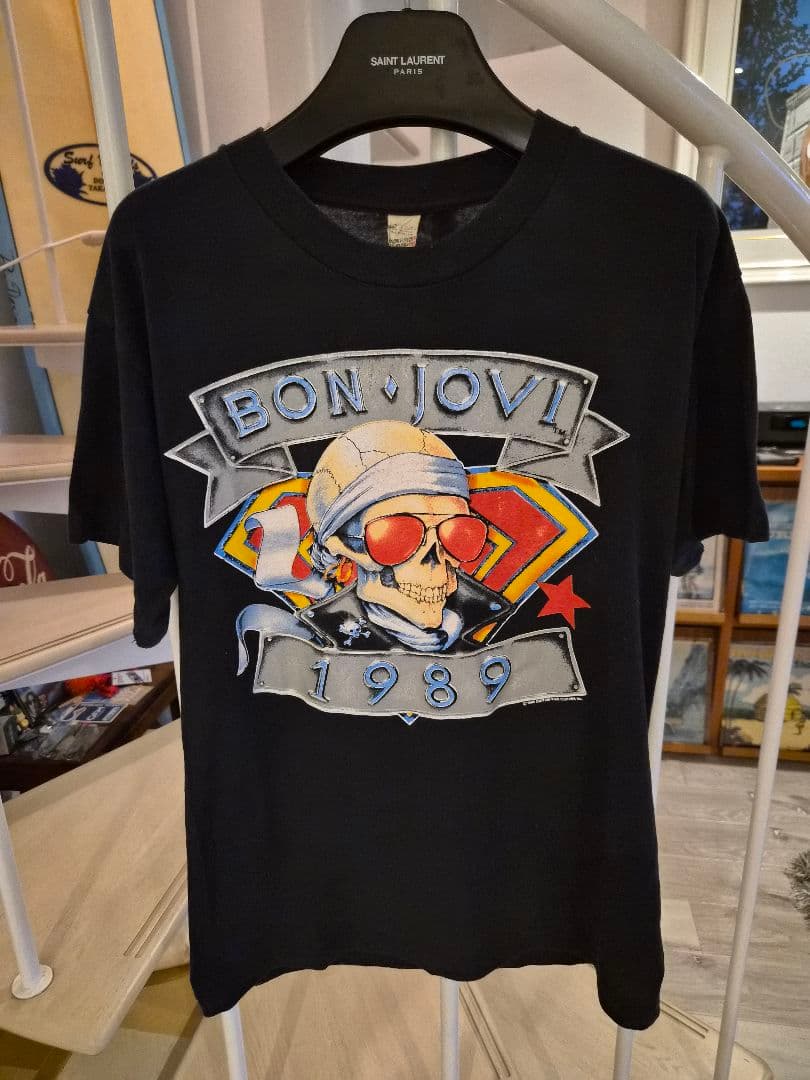 ☆Bon Jovi 1989 Tシャツ ボン・ジョヴィ☆プライド キムタク着 - メルカリ