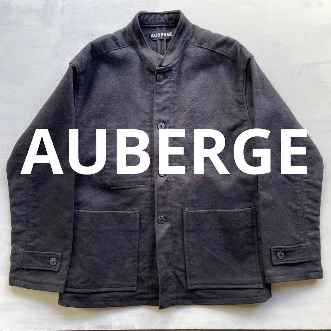 希少雰囲気抜群 AUBERGE GM MARINE ジャーマンレザー ジャケット