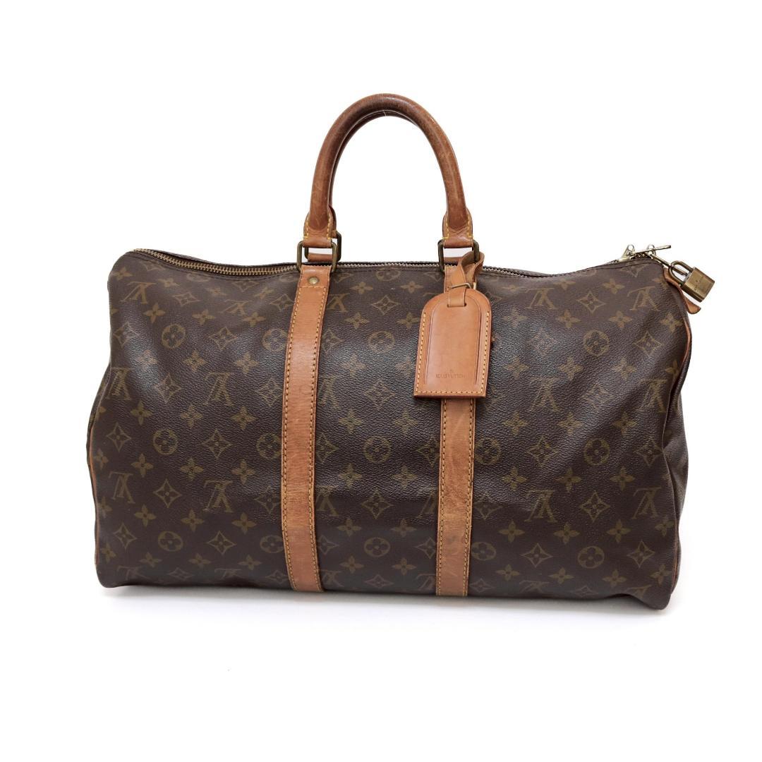 LV モノグラム キーポル45 ボストンバッグ 1989年製 希少 220 - メルカリ