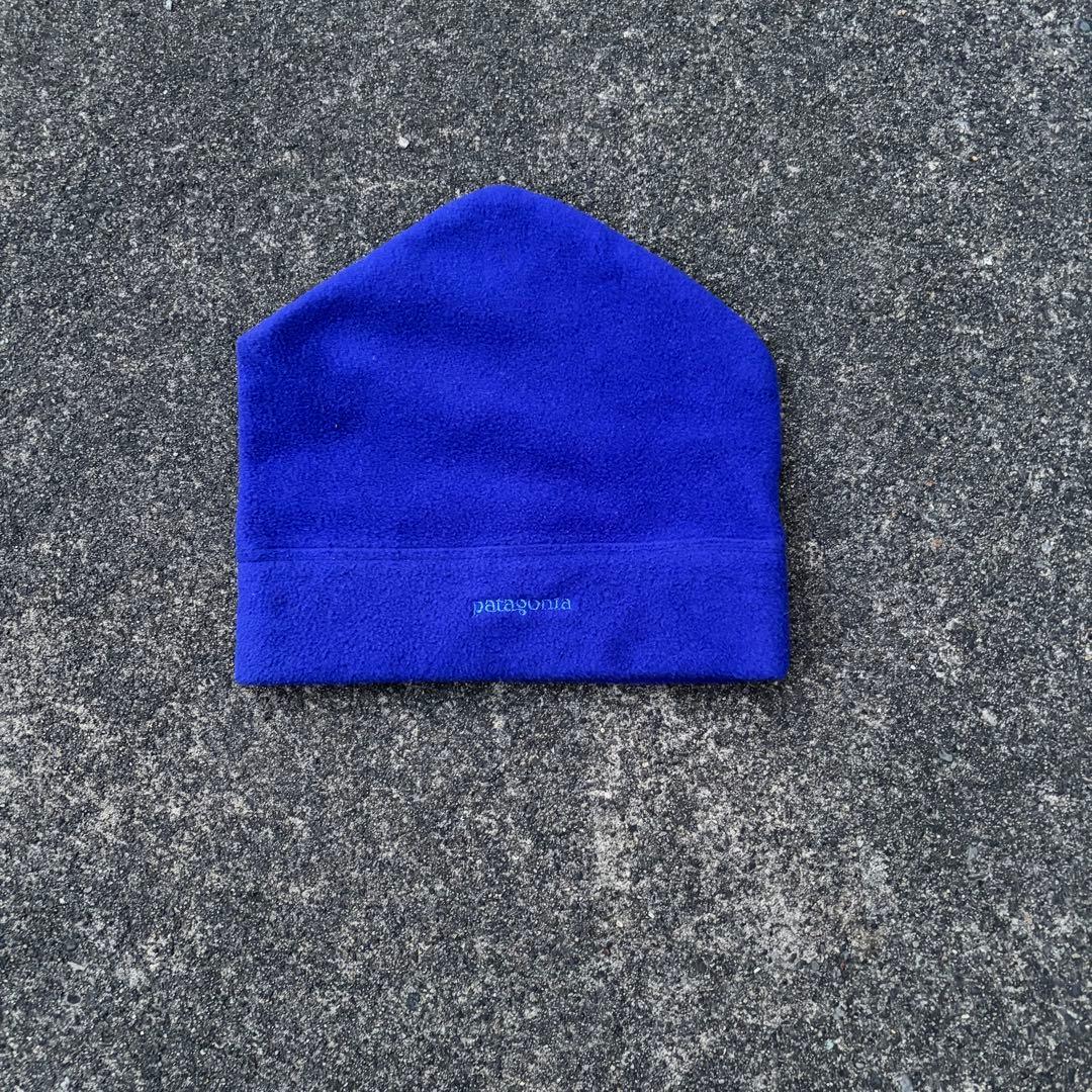 90s Patagonia パタゴニア フリースニット帽 - メルカリ