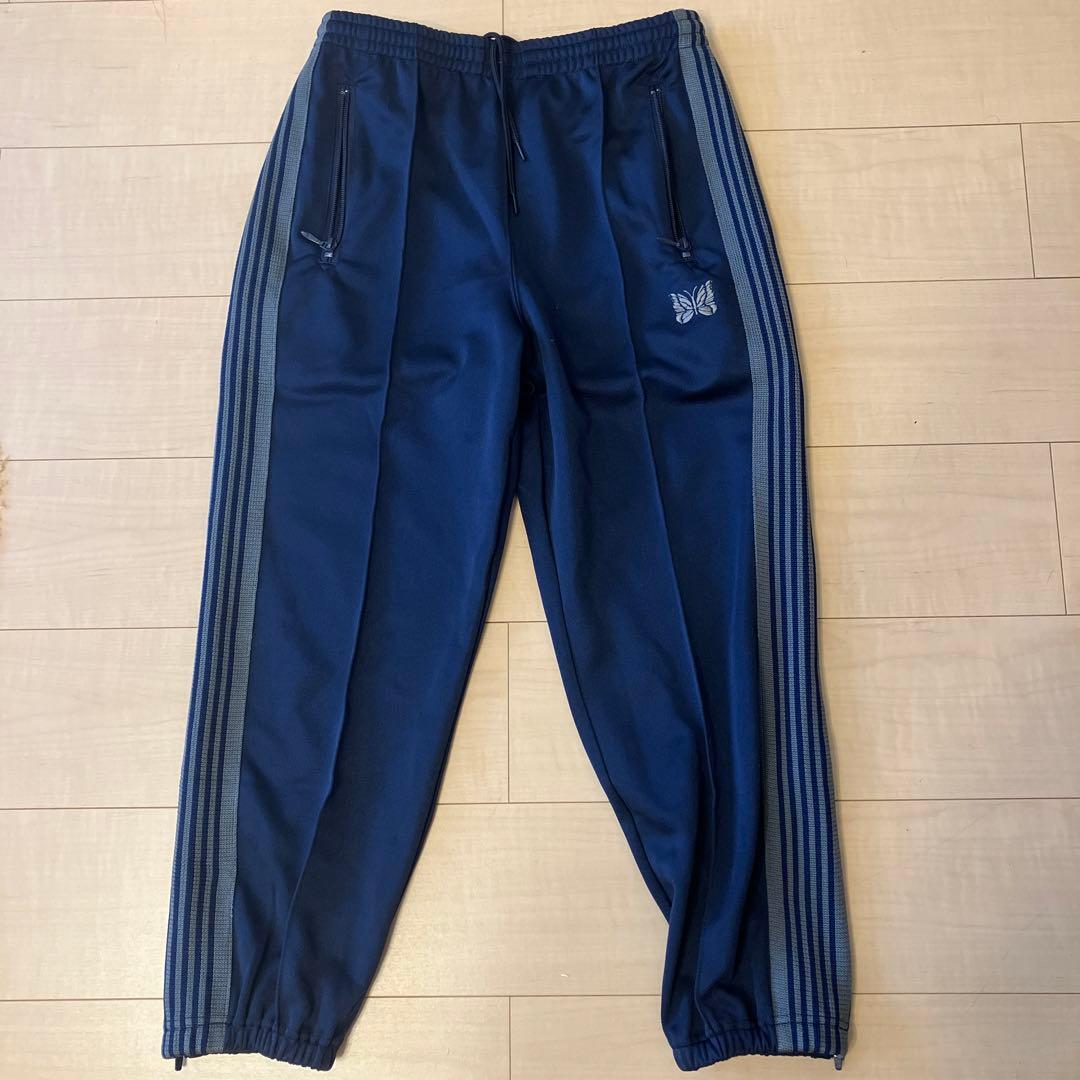 needles トラックパンツ xs ネイビー ニードレス - メルカリ