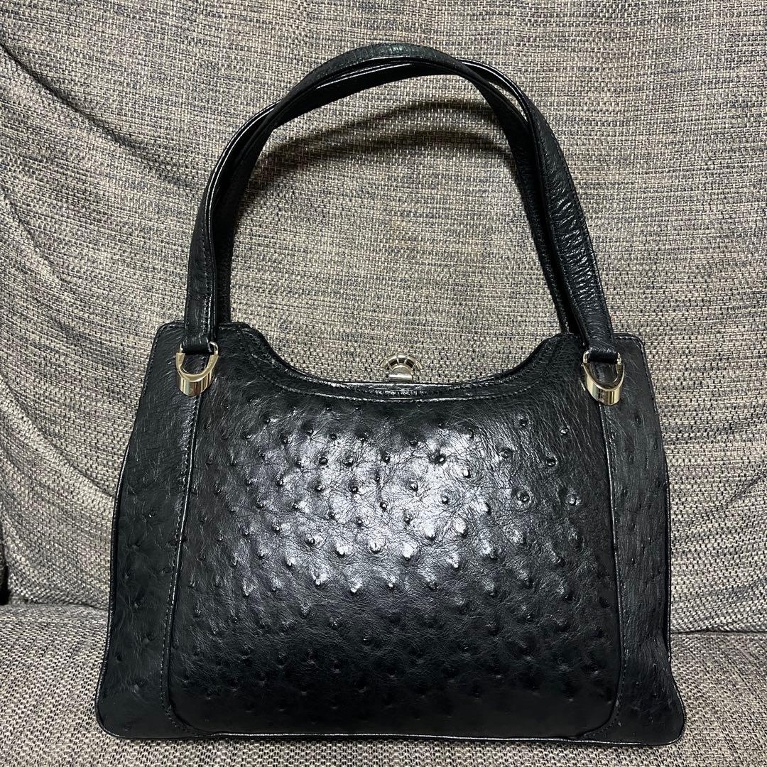 JRA オーストリッチ クラインカルー ハンドバッグ 3点セット - メルカリ