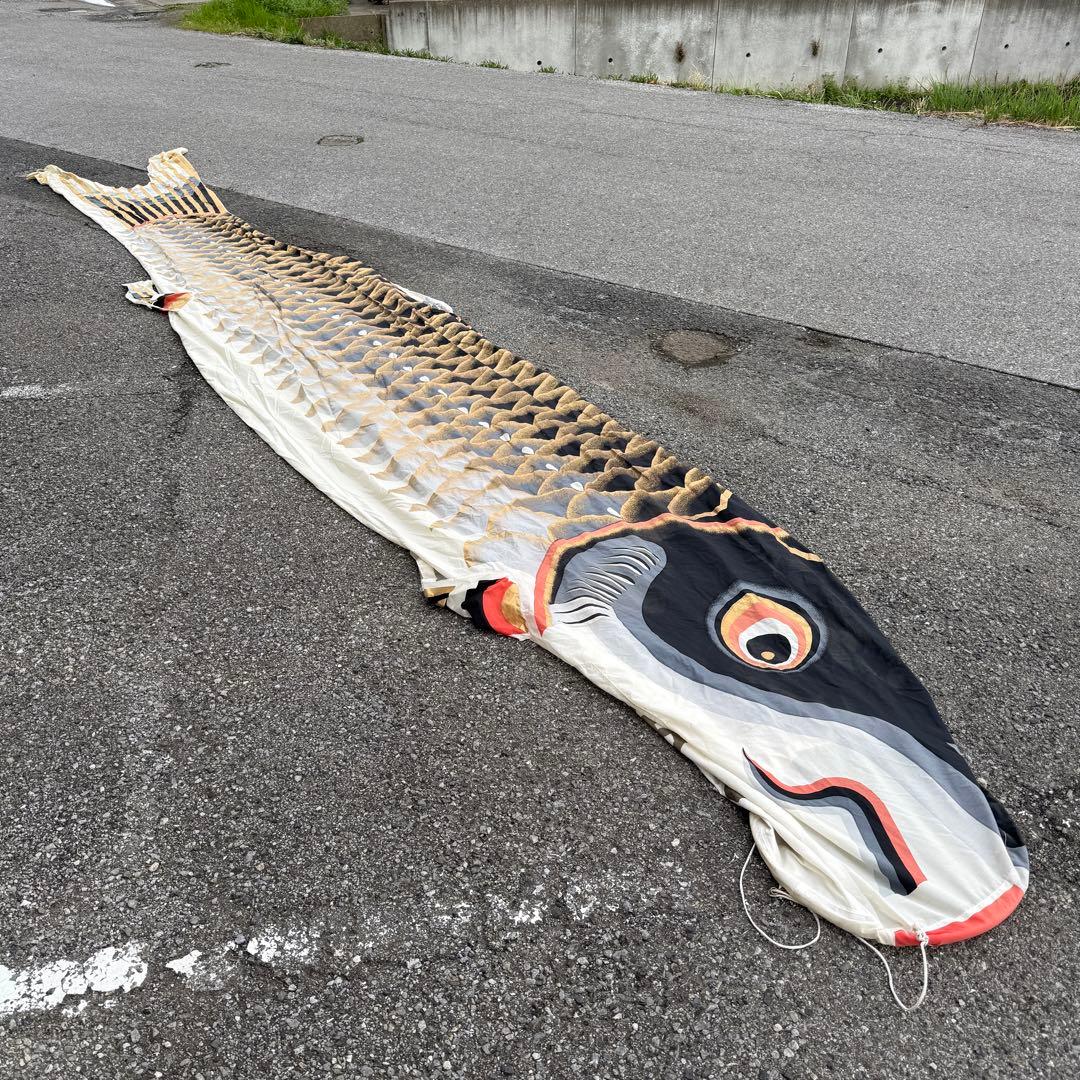 ‪☆鯉のぼり 黒‪☆約7m 金色 千寿 黒 7M 単品販売（徳永鯉のぼり） | 人形とおもちゃのキャッツ