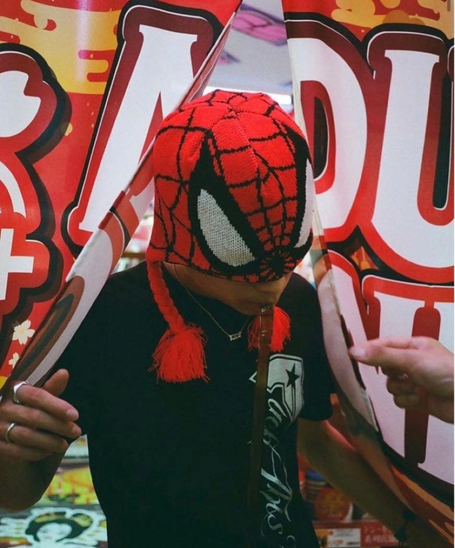 fuckthisindustryビーニー スパイダーマン - メルカリ