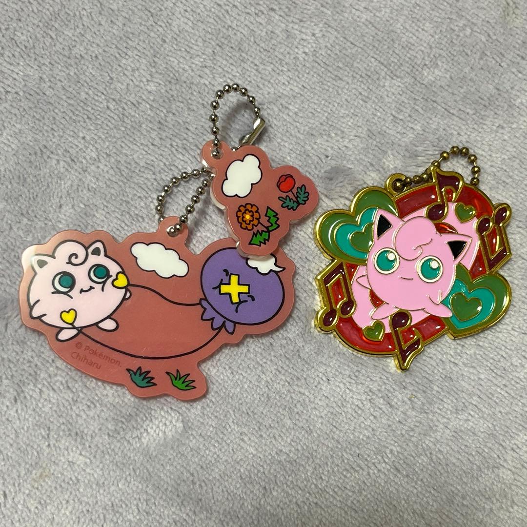 ポケモン ステンドグラス ボールチェーン プリン - メルカリ