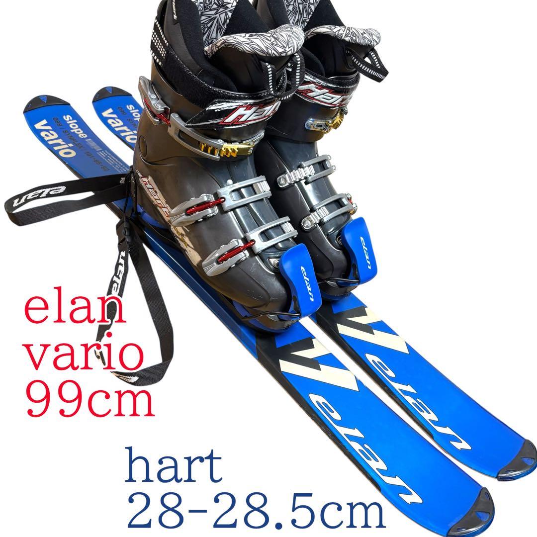 メンズ　ショートスキー　ファンスキーセット　elan28-28.5cm 2026年最新】ファンスキーセット 28の人気アイテム - メルカリ