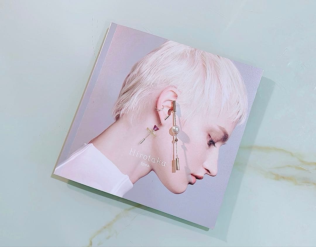 Hirotaka◆アコヤパール スピアピアス(片耳)◆ゴールドビーズ◆Spear Short SPEAR ピアス / アコヤパール