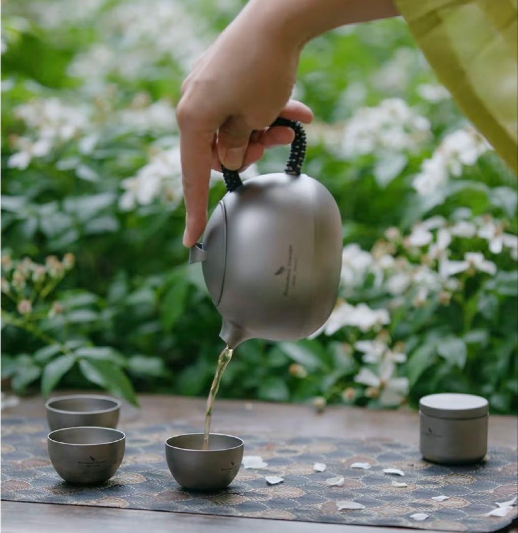 Boundless Voyage Ti3110D チタン ティーポット 湯呑み