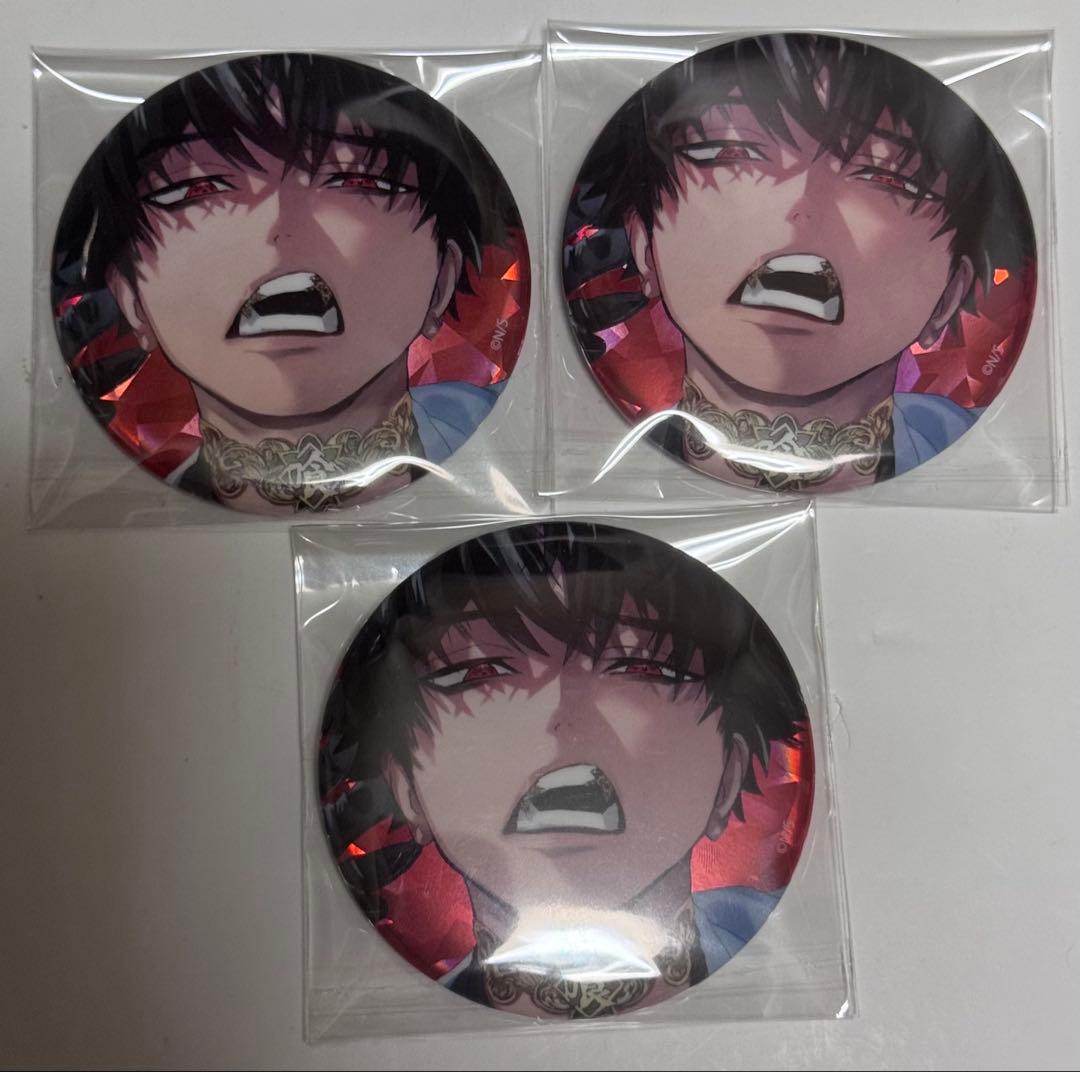 缶バッジ ファントムバスターズ 宍喰野虎落 ファボテリア モガリ