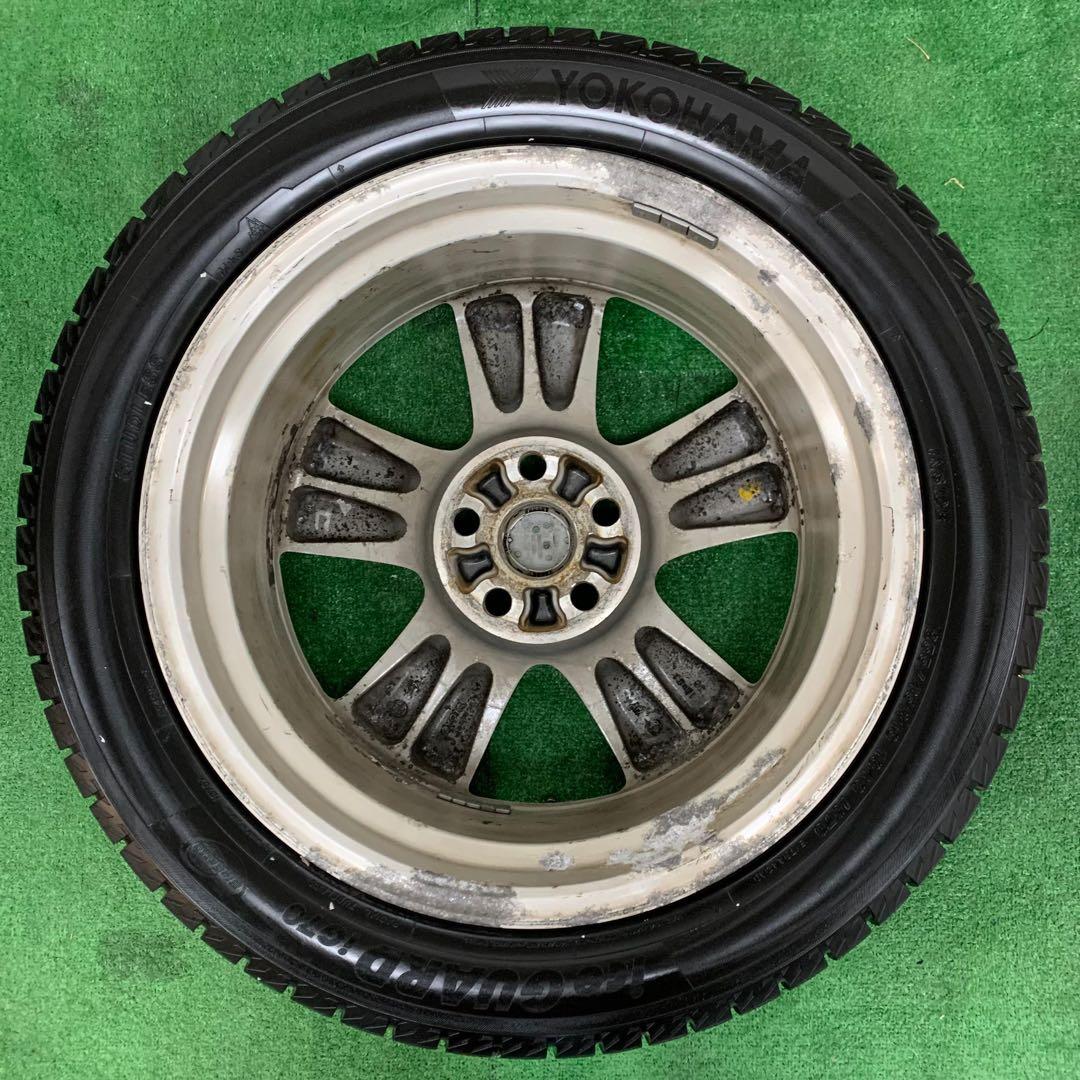 レクサスLS460 LS600純正19インチホイール ヨコハマスタッドレスタイヤ