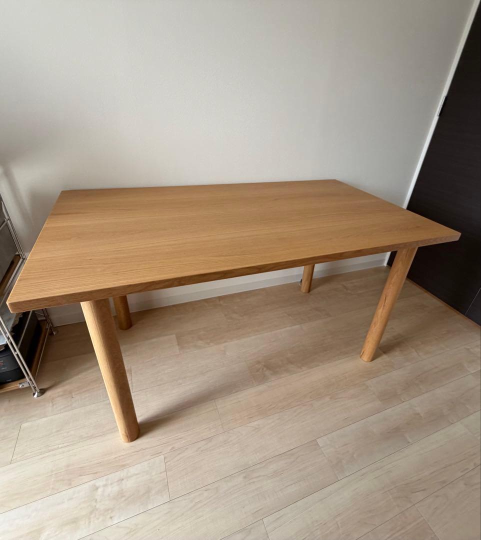 無印良品 木製テーブル天板とテーブル脚4本組 - メルカリ