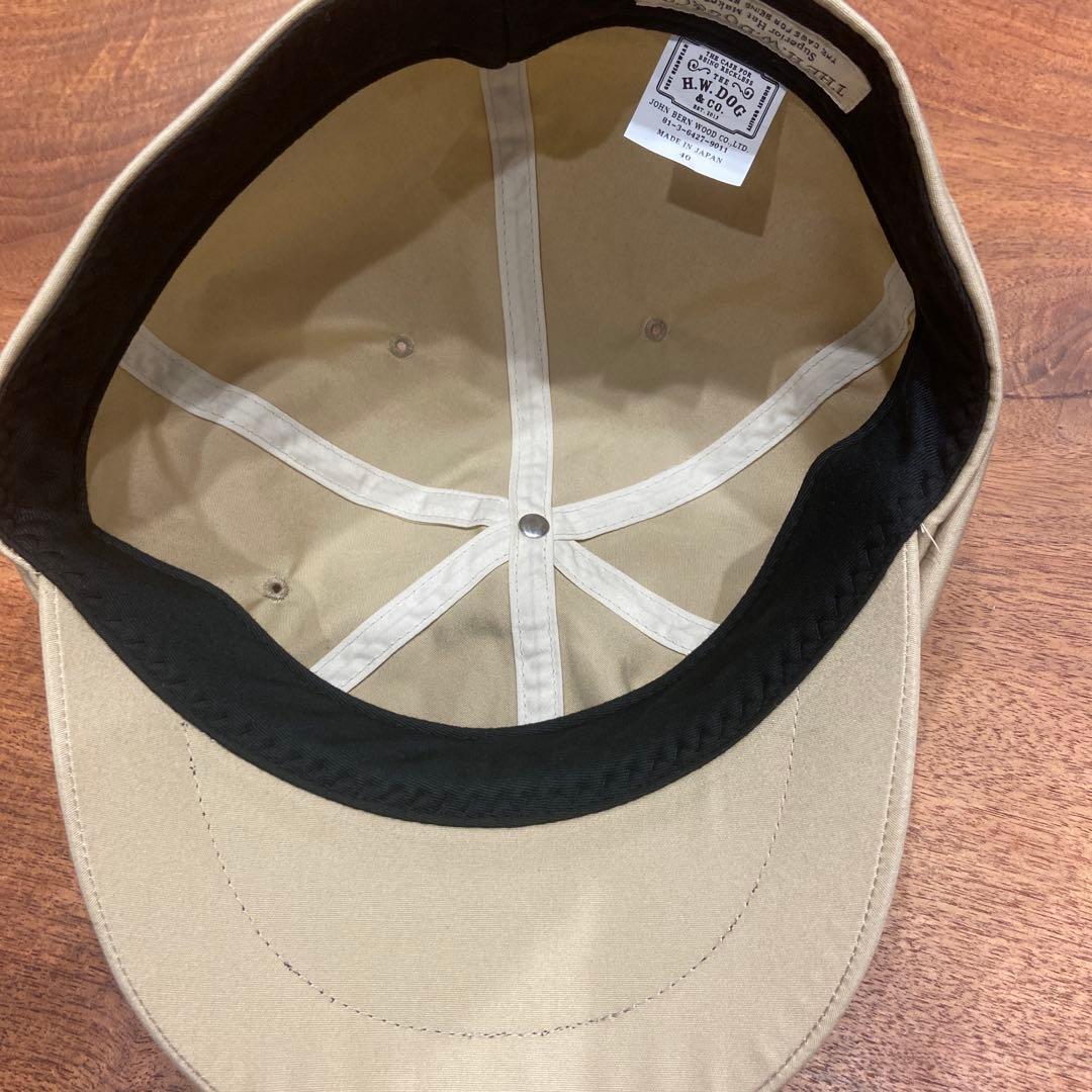 THE H.W. DOG & CO. ベージュ キャスケット サイズ40 - メルカリ