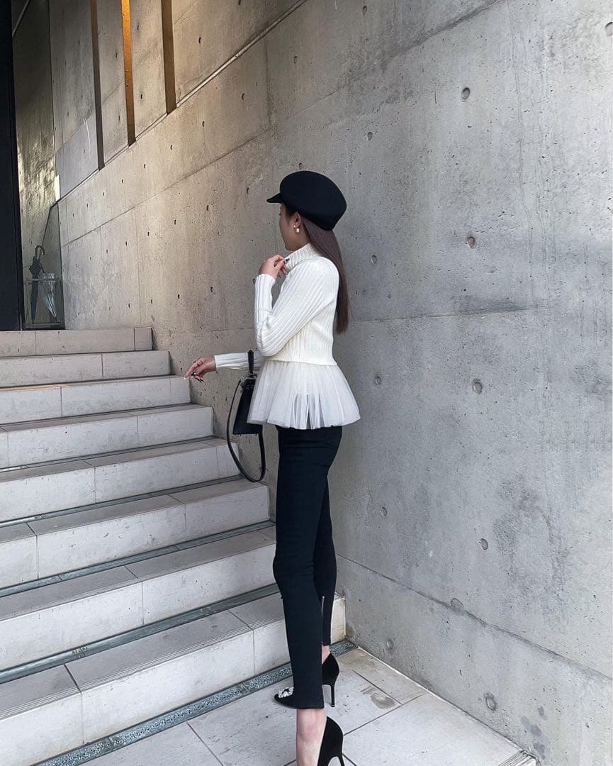 バレリーナニットトップス シェリエ sheller - メルカリ