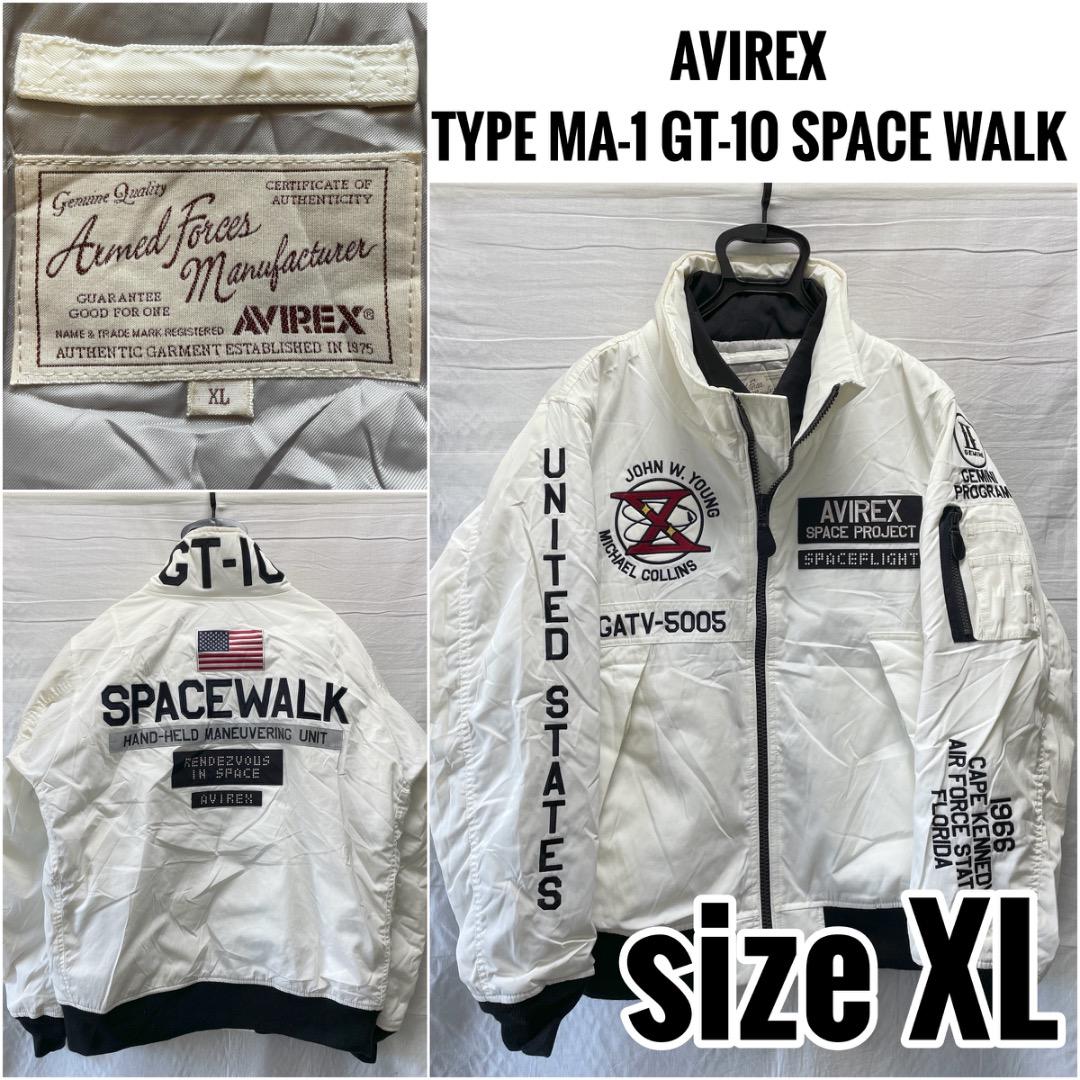 AVIREX GT-10 SPACE WALK アヴィレックス XL ホワイト - メルカリ