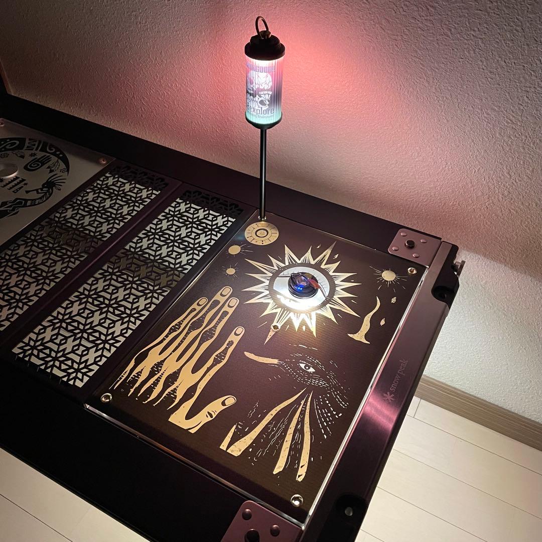 ⭕️IGTテーブル アクリル天板 1ユニット 収納袋付、ランタンポール付