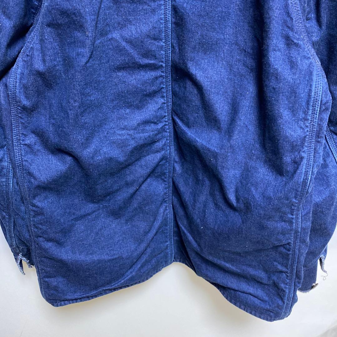 ニードルズ　10.5oz denime chorecoat ブランケット デニム