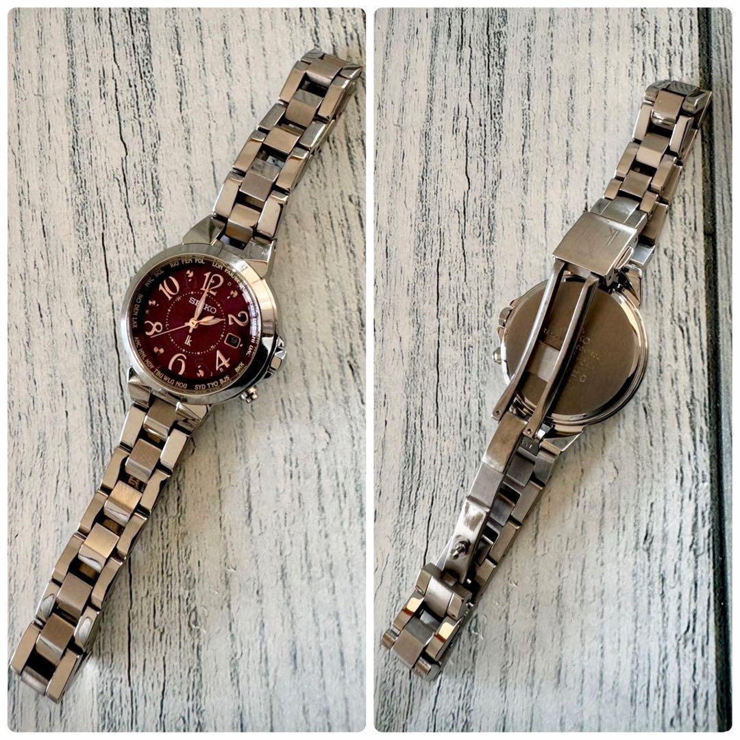 希少】SEIKO ルキア 腕時計 1B25-0AC0 電波 チタン - メルカリ