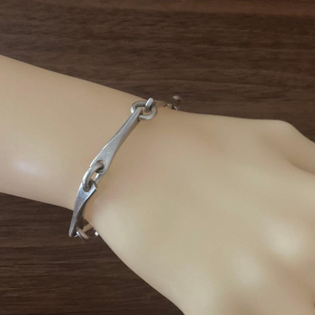 希少＊ヴィンテージ＊N.E.FROM ブレスレット　シルバー　北欧　アンティーク