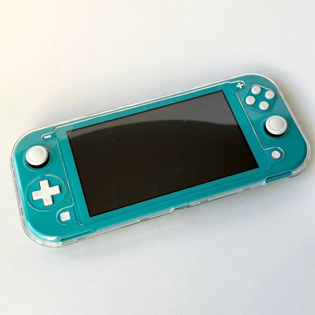 ニンテンドー　スイッチ　ライト　ターコイズ　充電器無し