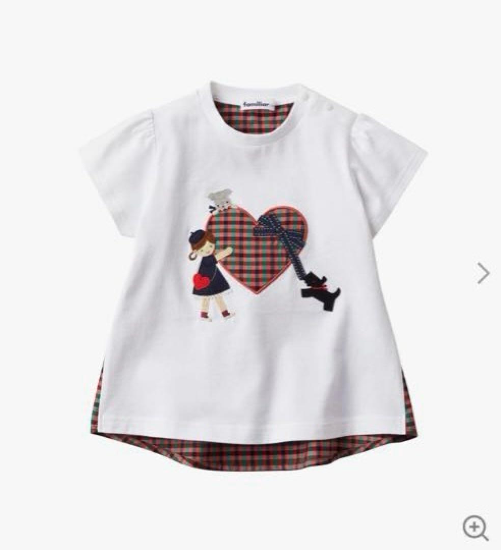 ♡*♡様 【新品未使用タグ付き】 familiar ファミリア Tシャツ 新品未使用】familiar ファミリア ファミちゃん タグ付き 半袖Tシャツ
