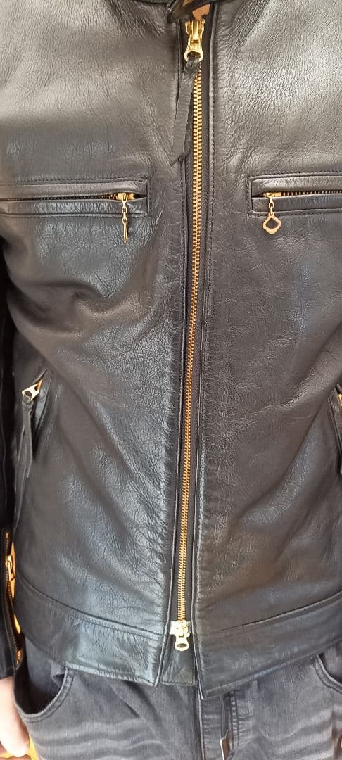 クシタニ K0675 スタンドカラージャケット Wファスナー改 Lサイズ 美品