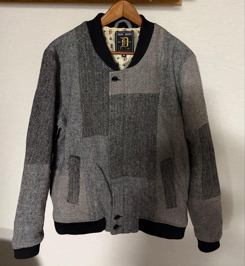 dress hippie Harris tweed ジャケット M ブルゾン - メルカリ