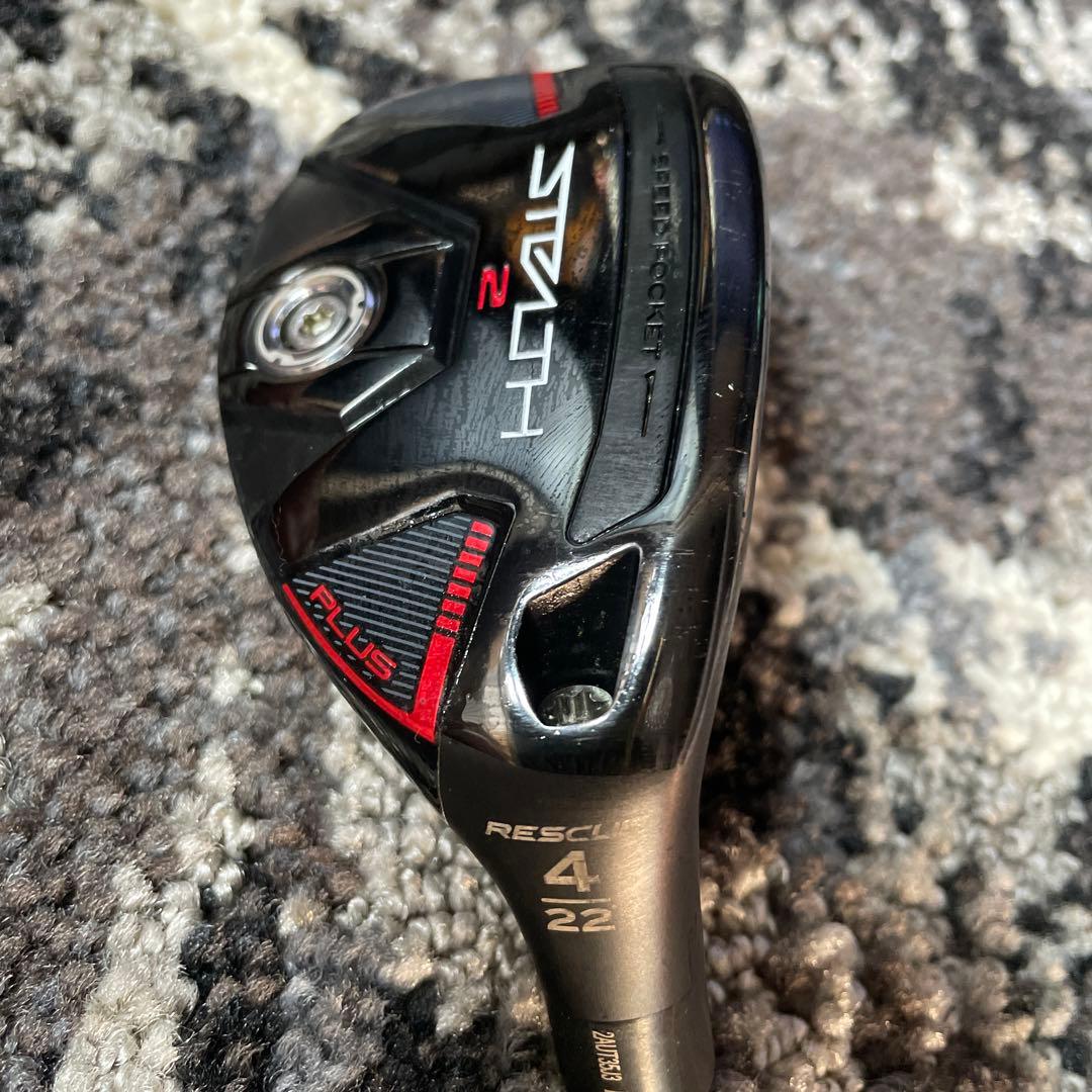 テーラーメイドステルス2プラス レスキュー4U ヘッドのみ