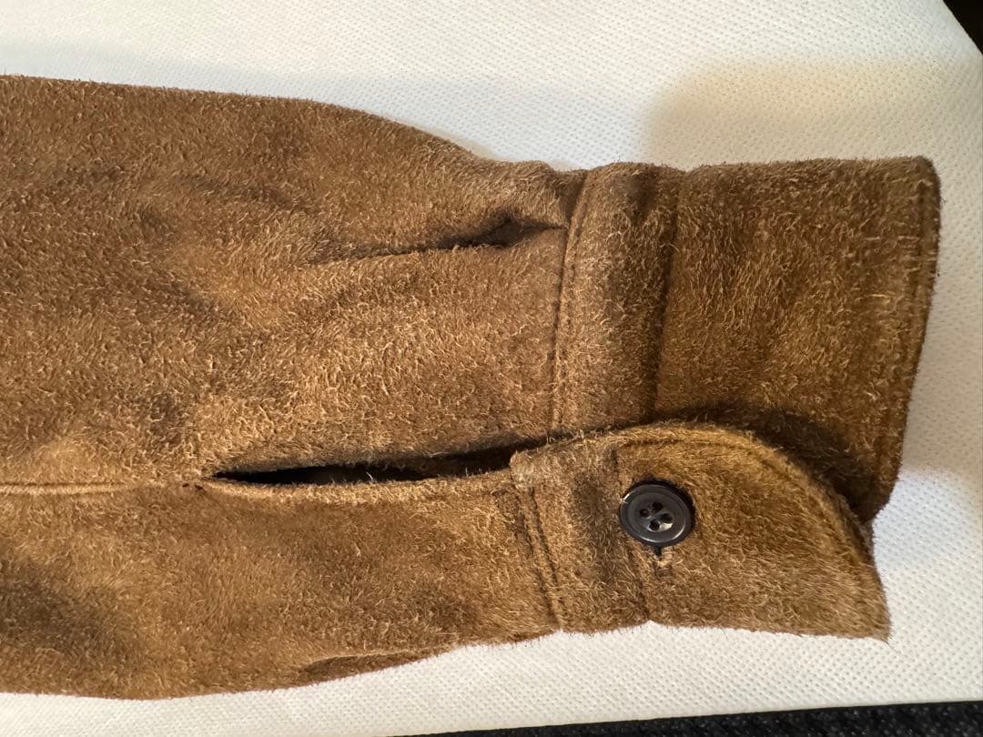 COMOLI 21AW スエードコモリシャツ サイズ2