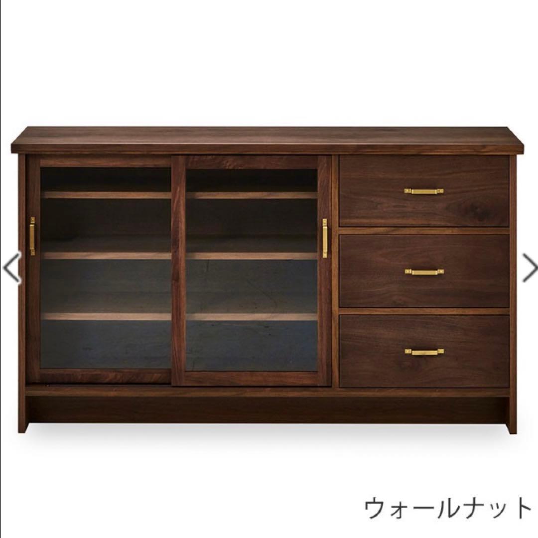 DOUBLEDAY ダブルデイ DAMAN サイドボード（ウォールナット） - メルカリ