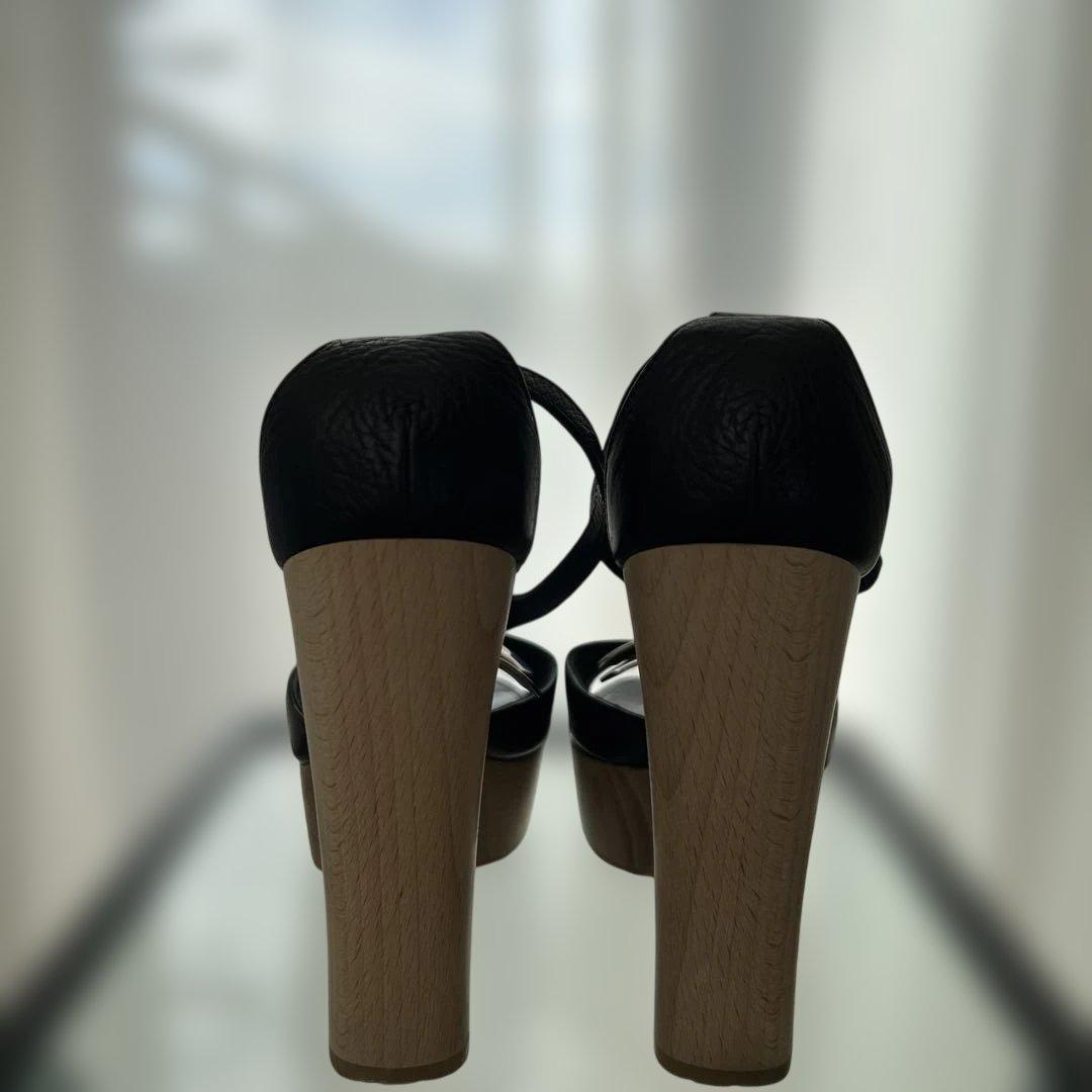 【希少】CHANEL ココマークレザーヒール　36size