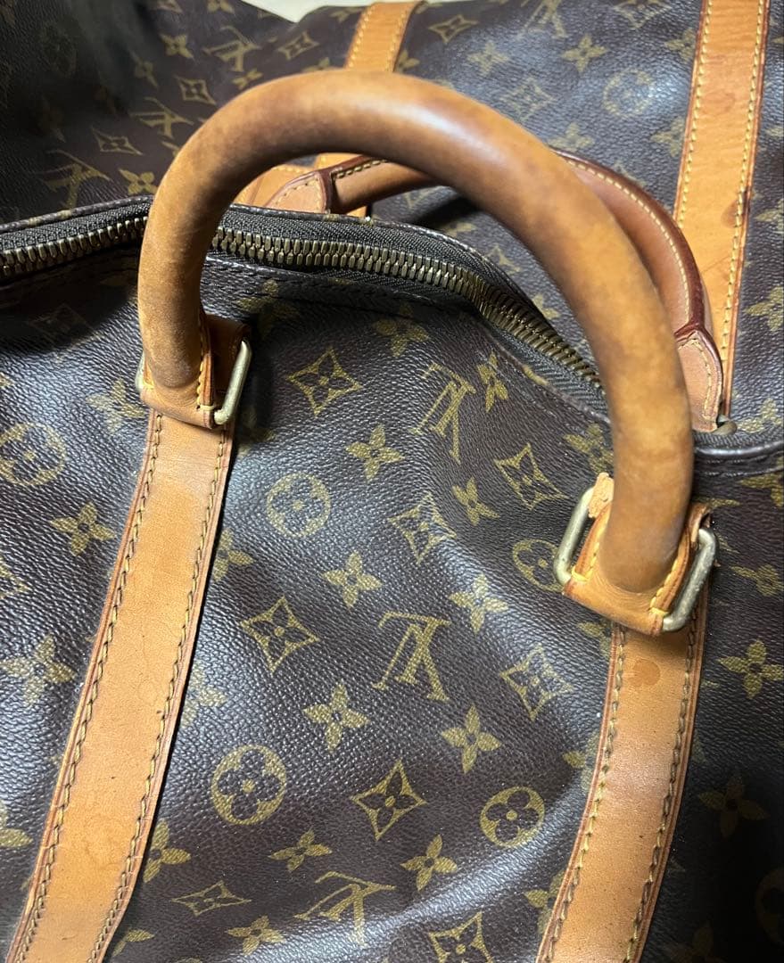 Louis Vuitton 本店購入 ボストンバッグ keepallややシミあり - メルカリ