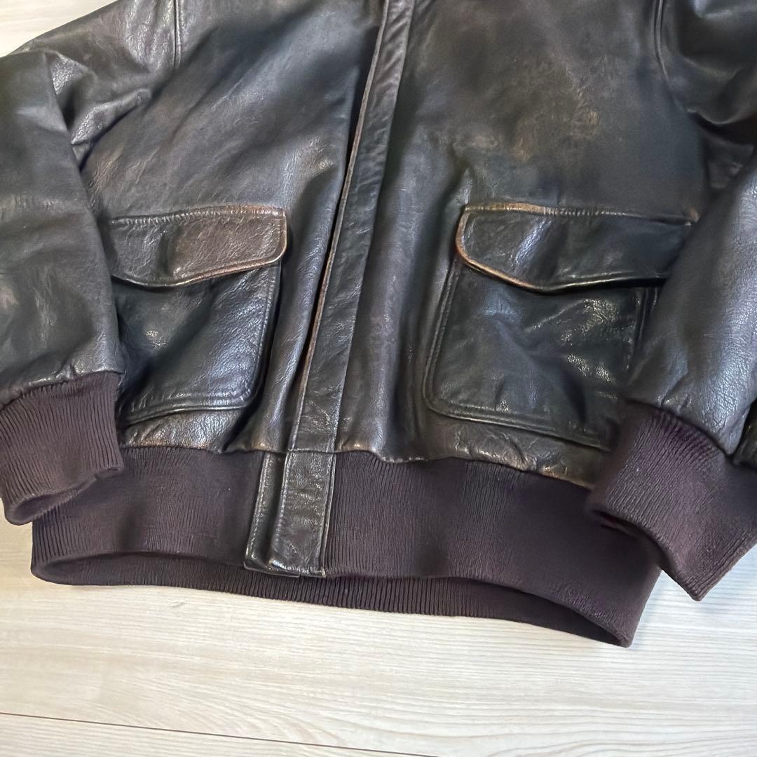 極上　70〜80s L.L.BEAN A-2 ジャケット　USA talon