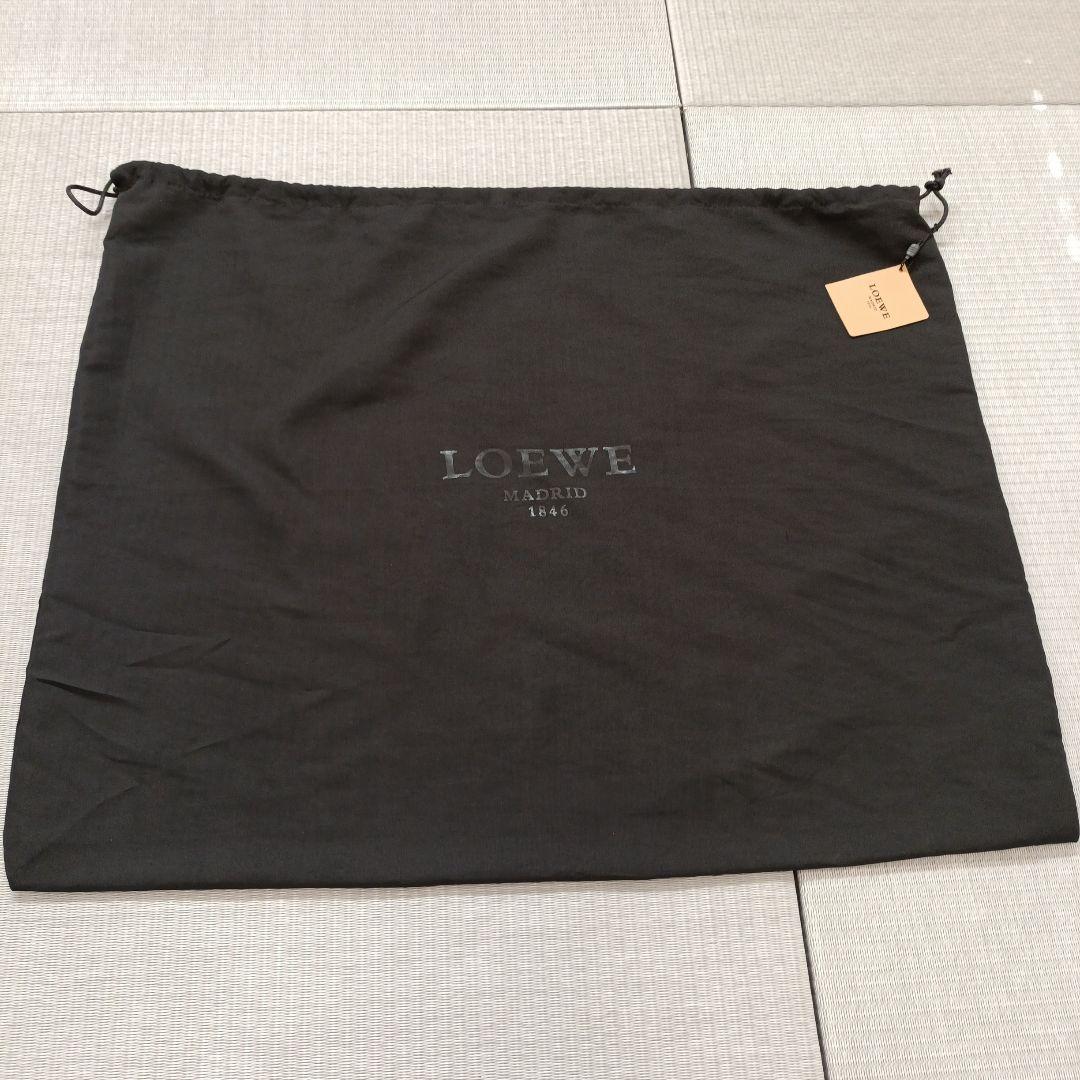 MOMO様専用LOEWE レオ ネイビー 本革トートバッグ S11518157 - バッグ