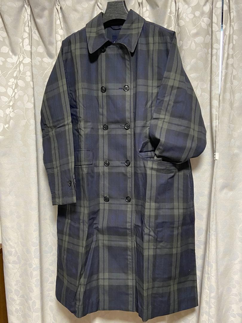 45R ブラックウォッチ　ギャバブルタイルコート　カーキ 45R ブラックウォッチ ギャバブルタイルコート カーキ - メルカリ