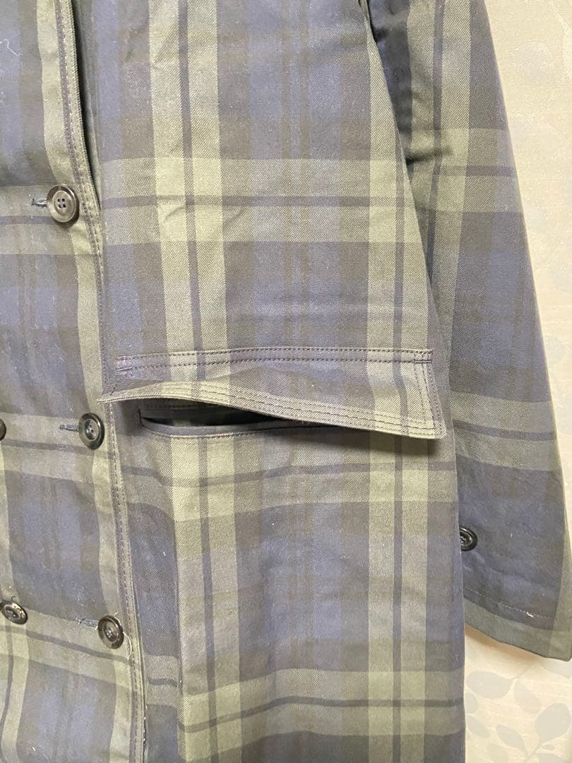 45R ブラックウォッチ ギャバブルタイルコート カーキ - メルカリ