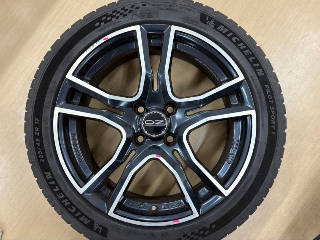 OZ アドレナリーナ7J17H2 ET25 プジョー308
