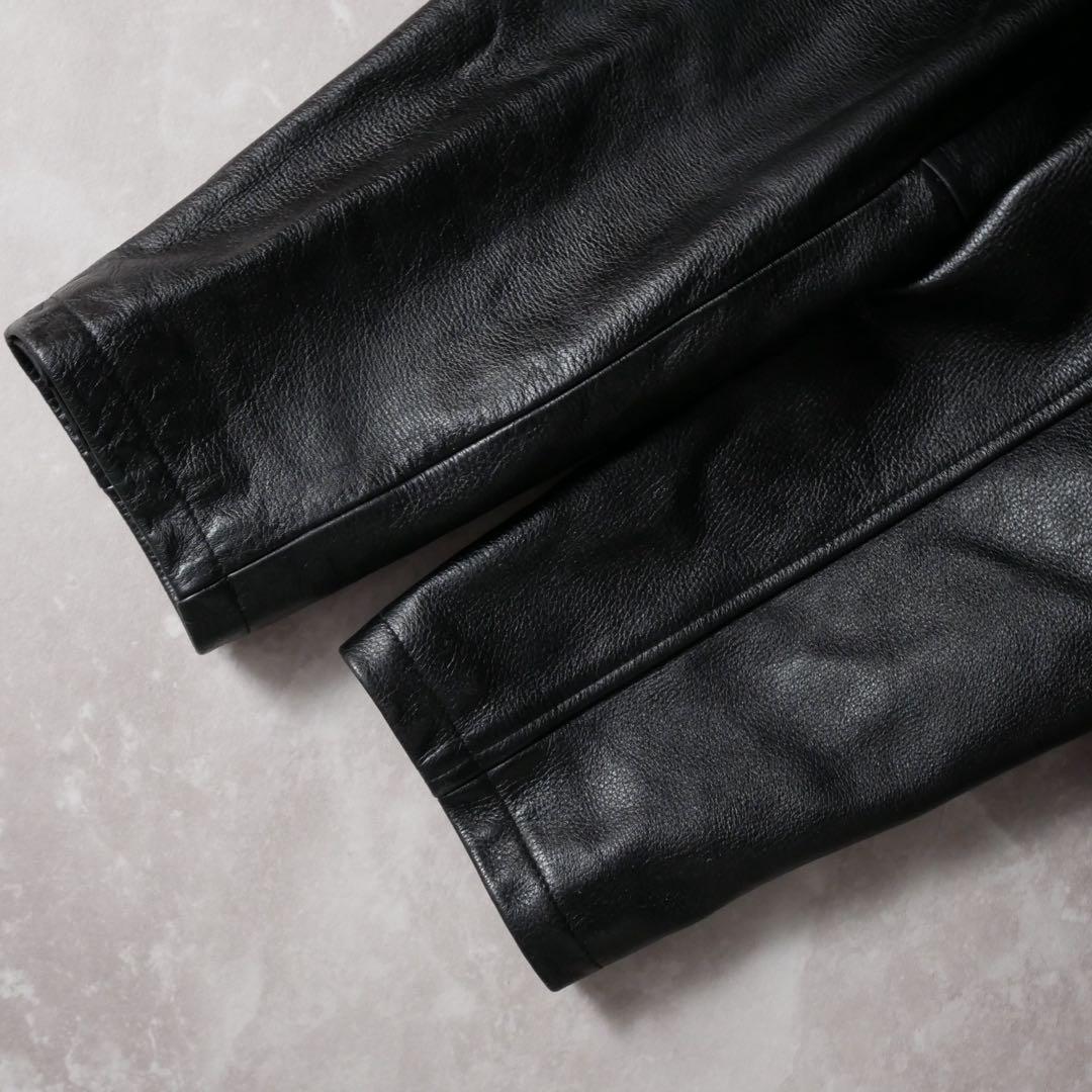 WILSONS LEATHER 90s シングル レザージャケット ブラック L