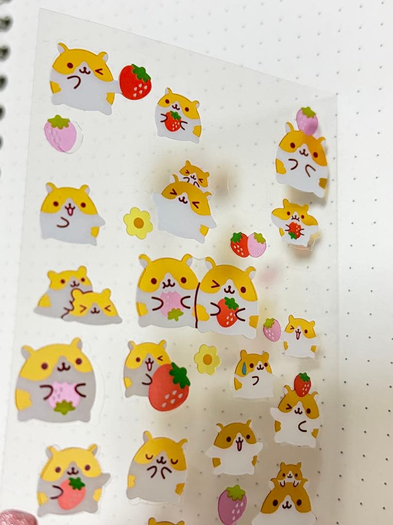 平成レトロ ハムスターシール ハムちゃんずワールド - メルカリ