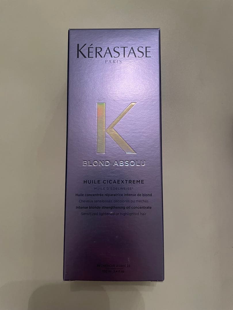 現品限り《新品正規品》ケラスターゼ　ブロンドアブソリュ　ユイル　シカエストリーム