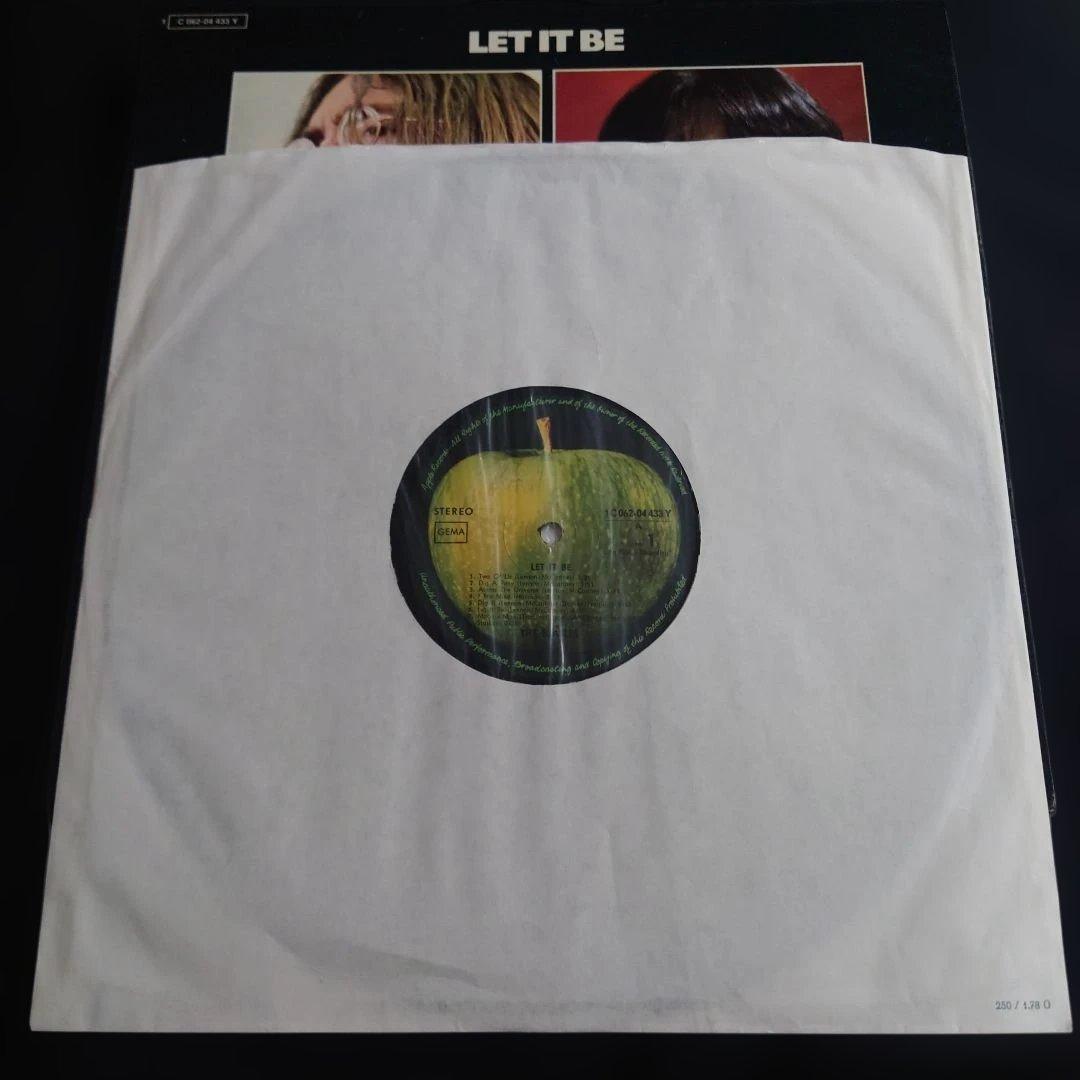 初回ドイツ盤The Beatles LET IT BE 極上美