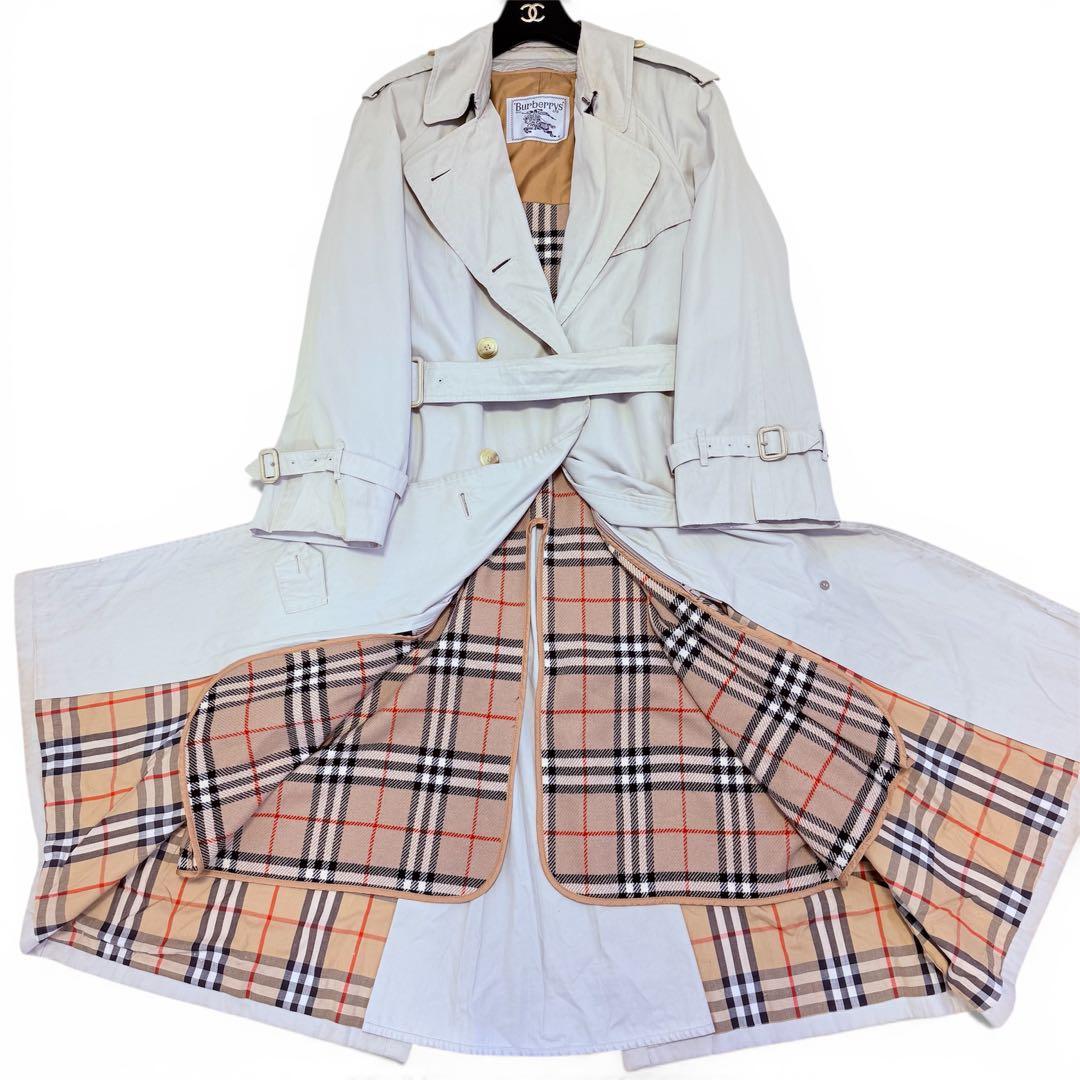 BURBERRY 腰ベルト ライナー 2wayマキシ丈 トレンチコート BURBERRY 腰ベルト ライナー 2wayマキシ丈 トレンチコート - メルカリ