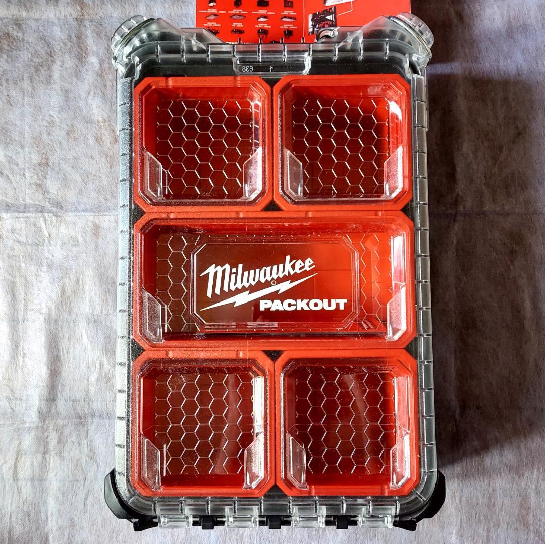 新品 ミルウォーキー パックアウト コンパクトオーガナイザー ブラック 黒 ミルウォーキー ブラックパックアウト BLACK PACKOUT オーガナイザー