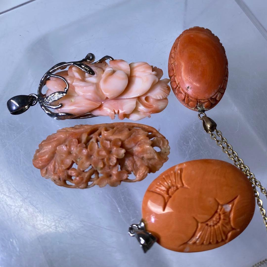 本赤珊瑚 アクセサリー 28g 東K7-1214☆2F