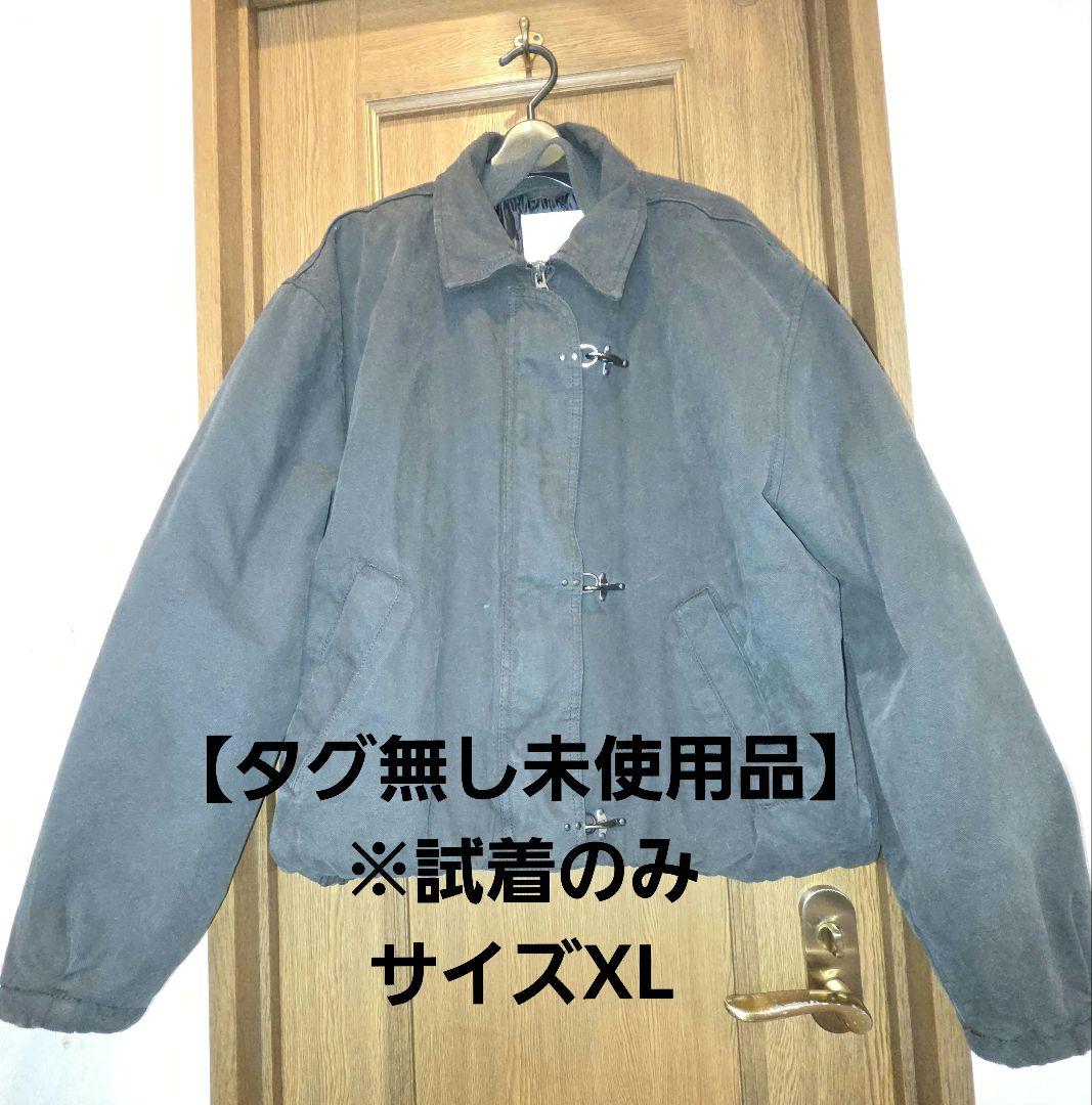 未使用品】ZARA クロップドフィット トグルボタン／ファイヤーマン