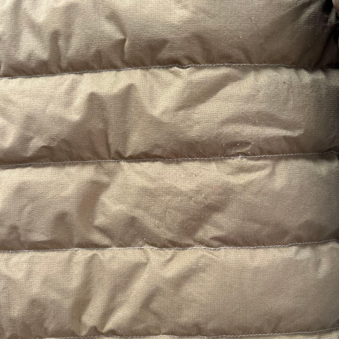 NANGA ナンガ　ホワイトレーベル　ダウンカーディガン　Sサイズ　coyote