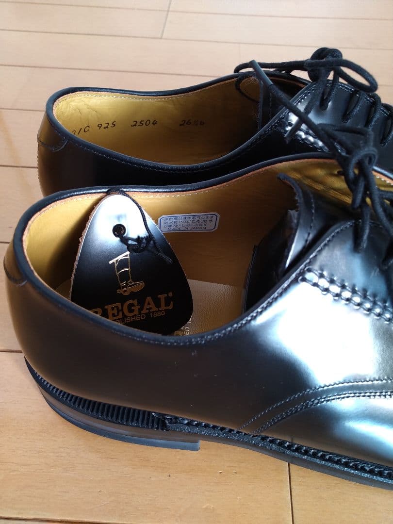 REGAL 2504 NA 黒 26.5cm 新品 定価￥33,000