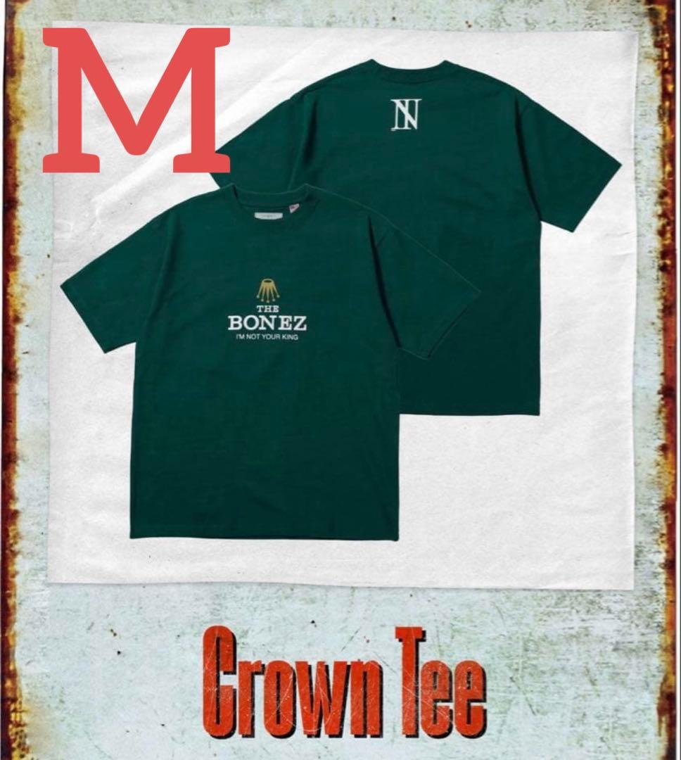 新品The Bonez Crown Tee Tシャツ グリーン Mサイズ - メルカリ