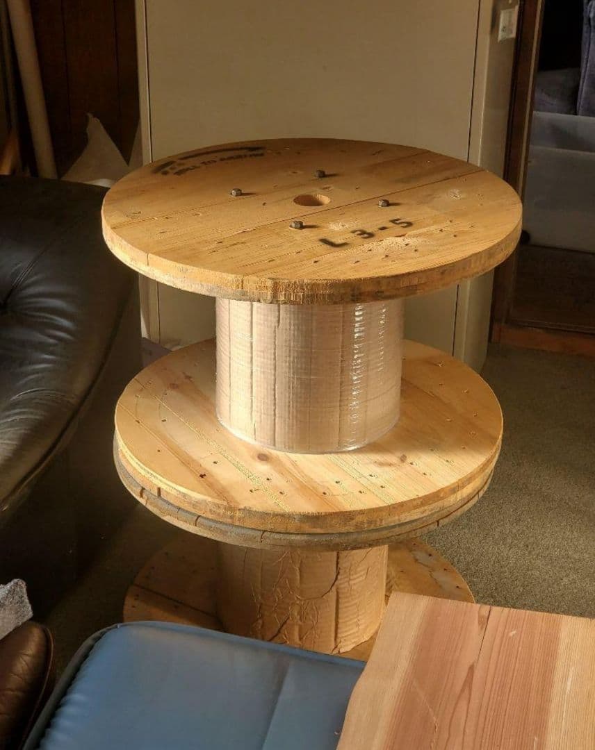 RAS様 電線ドラム ケーブルドラム２個 新品ドラムL-6号: 日用品 - 蛙屋